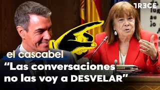 Koldo Case: Cristina Narbona stays silent on her conversations with Sánchez and points to Cerdán