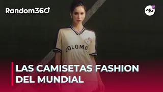 Las camisetas mundialistas de Colombia en modo fashion