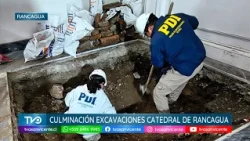 Excavations at Rancagua Cathedral conclude following discovery of remains