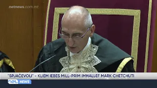 "Unpleasant" - Harsh words from Chief Justice Mark Chetcuti