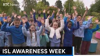Deaf community celebrates ISL Awareness Week | RTÉ News