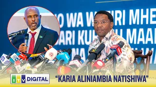 "KARIA ALINIAMBIA MIMI NATISHIWA" MAKONDA AFICHUA