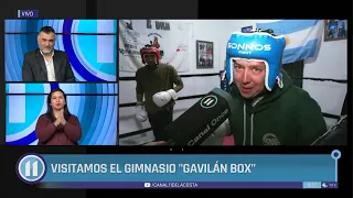 Nico puts on the gloves 🥊🔥