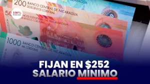 Fijan en 252 dólares salario mínimo 2026