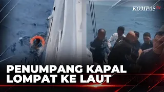 Ship Passenger Jumps Overboard, Crew Successfully Performs Rescue | HEADLINES