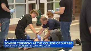 College of DuPage ceremony honors 9/11 victims and teaches new generation of first responders