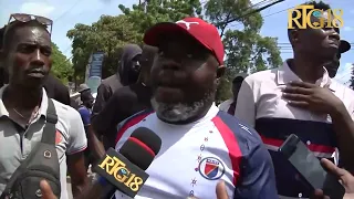 Acteur Favorable à la Cours de Cassation et Alliés fè yon seremoni rityèl pou egzije demisyon PM lan