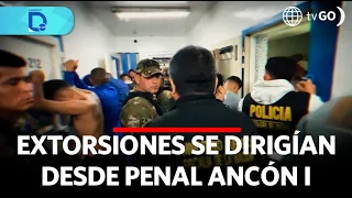Extortion schemes were orchestrated from Ancón I Prison | Domingo al Día | Peru