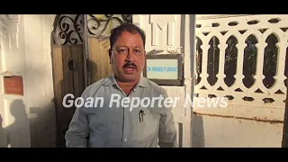 Goan Reporter: DDW Min Subash Phaldesai comments on Water Lekeage, Water Metro & on Sanguem Politics