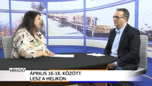 Híradó Plusz: április  16-18-a között lesz a Helikon