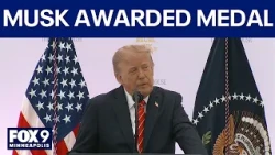 Trump awards Elon Musk, Michael Dell with science and technology medals