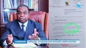? AFFAIRE SGS vs PAD :  AUTORITÉ DE L’ÉTAT RESTAURÉE, CONTRAT  MAINTENU