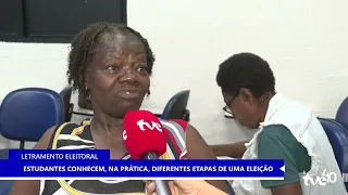Practical lesson teaches citizenship and the electoral process | TVE News 09/24/2026