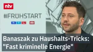 Banaszak zu Haushalts-Tricks: "Fast kriminelle Energie" | ntv