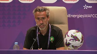 Women's National Team Coach, Jorge Vilda: "We Thank the Royal Moroccan Football Federation"