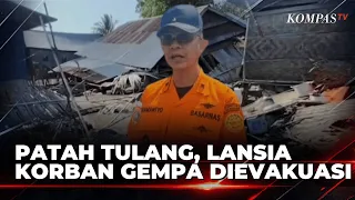BASARNAS Evacuates Elderly Earthquake Victim in NTT by Helicopter to Labuan Bajo | HEADLINE NEWS