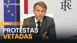 Macron announces a ban on protests following far-left violence