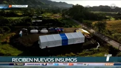 Earthquake in Panama | Isla Cañas residents relocated to a temporary camp
