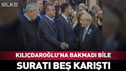He Didn't Even Look at Kılıçdaroğlu, He Looked Absolutely Miserable...