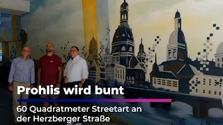 120 Sprühdosen I Neues Großgraffiti in Prohlis