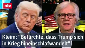 Kleim: "Befürchte, dass Trump sich in Krieg hineinschlafwandelt" - Iran-Eskalation | ntv