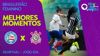 HIGHLIGHTS: BAHIA 0 vs 1 CORINTHIANS | BRASILEIRÃO FEMININO A1 | SEMIFINAL - FIRST LEG