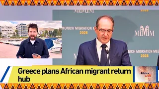 Greece plans African migrant return hub