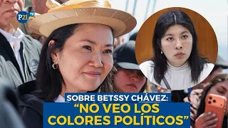 Keiko responds regarding safe passage for Betssy Chávez