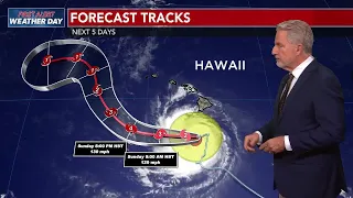 Tracking Nolo: System slowly moving west