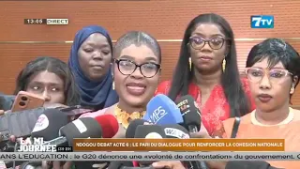 Video-NDOGOU DÉBAT ACTE6: LE PARI DU DIALOGUE POUR RENFORCER LA COHESION NATIONALE