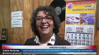 23 JUL 2026 Elenco coral presenta concierto gratuito en el Centro Cultural San Antonio