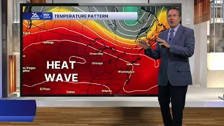 Typical summer weather for the next several days