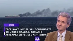 Zece nave lovite în Marea Neagră. România așteaptă sistemele anti-drone