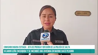 SALTA - VILLA LAS ROSAS: Dos encapuchados incendiaron un automóvil #canal7salta