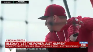 New Reds outfielder JJ Bleday hit 34 home runs last two seasons