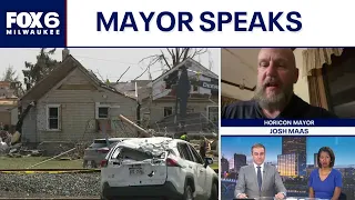 Horicon mayor talks tornado damage in Fox Valley | FOX6 News Milwaukee