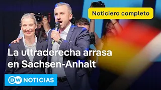 🔴 DW News September 6: AfD hopes to confirm its absolute majority to govern Saxony-Anhalt