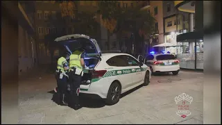 Controlli della polizia locale di Como