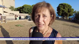 THE CITY OF SCIACCA DEDICATES A PROMENADE TO DR. PIPPO STRANCI