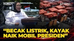 Don't Worry! Nanik Talks About the Distribution of 130 Electric Pedicabs: Just Like Riding Presid...