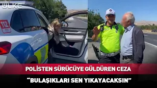 Hilarious Penalty for a Driver from the Police! You're Washing the Dishes