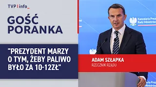 Adam Szłapka: The President dreams of fuel costing 10-12 PLN | MORNING GUEST