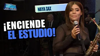 Naya Sax lights up the studio with her incredible saxophone talent | ETT