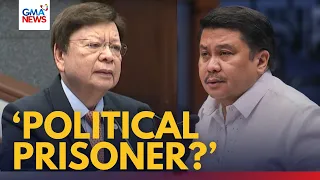 Political prisoner? Marcoleta, Estrada, tinawag na 'political prisoner' ni Sen. Cayetano | GMA News