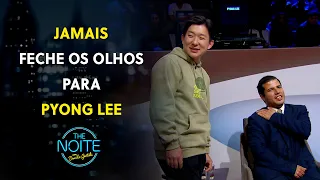 Pyong Lee decided to test hypnosis on Roda Solta and this is what happened | The Noite (09/26/17)