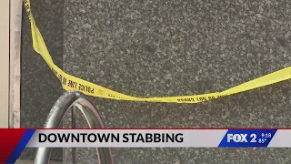 Person stabbed Saturday morning in downtown St. Louis