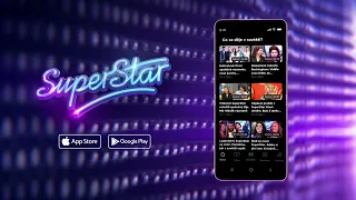 Je tady aplikace Superstar! Můžete ovlivnit, kdo se stane vítězem!