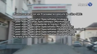 MUSCEL TV JOURNAL 08/19/2026 MEDICAL JOB OPENINGS AT CÂMPULUNG HOSPITAL