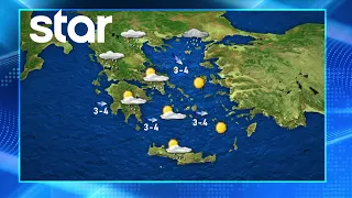 H πρόβλεψη του καιρού για την Τετάρτη 19.8.2026