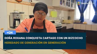 Doña Roxana wins over Cartago with a cake passed down through generations